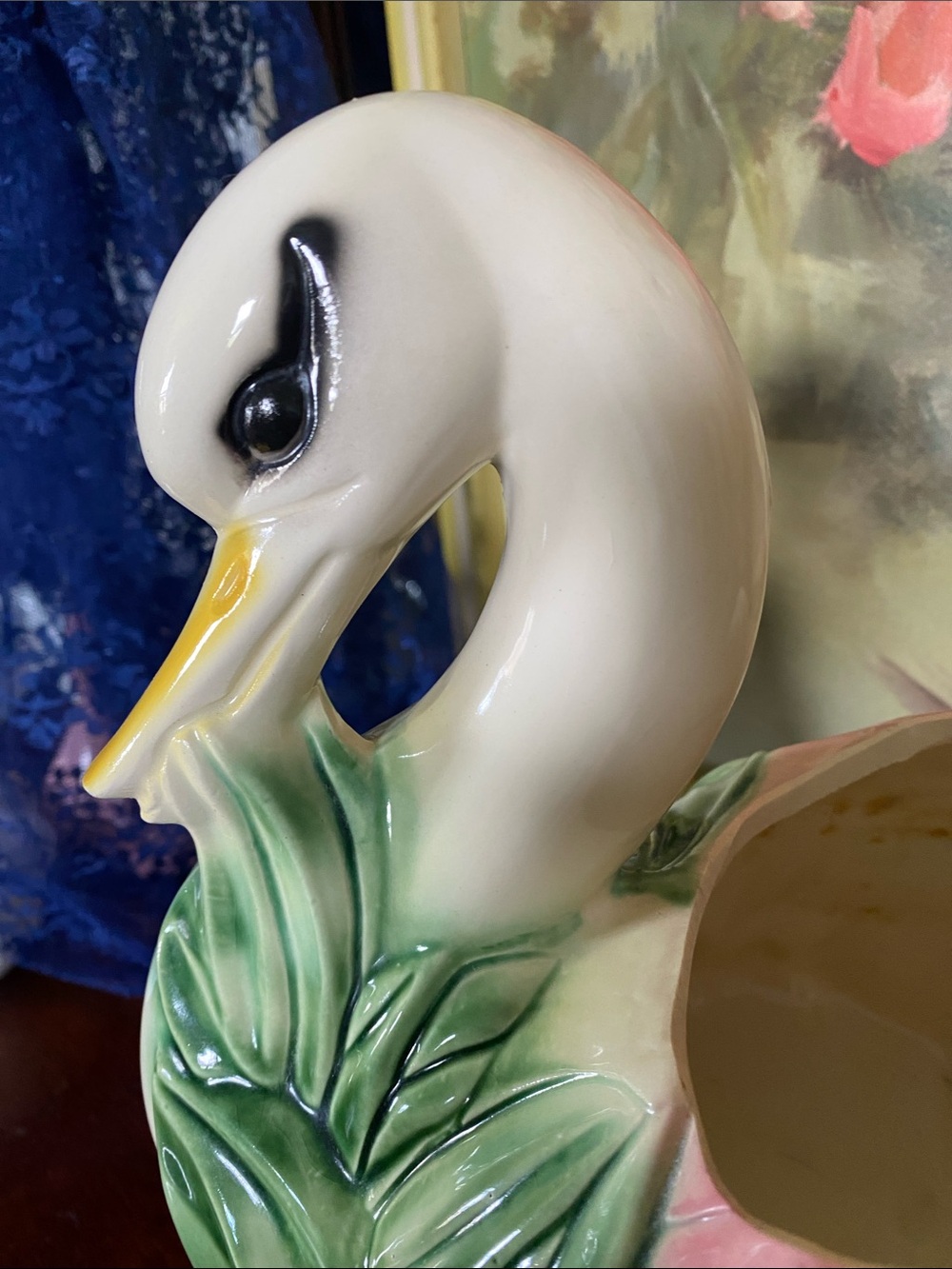 Vintage MCM SWAN Planter